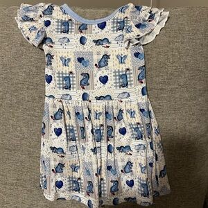 Sleepy Sloth Eeyore dress with bodysuit